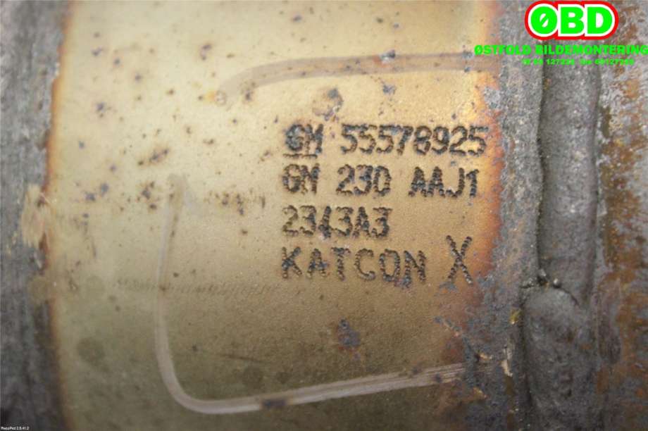 Katalysator til Opel Astra J 2010-2015 (OPEL|55578925|855463)