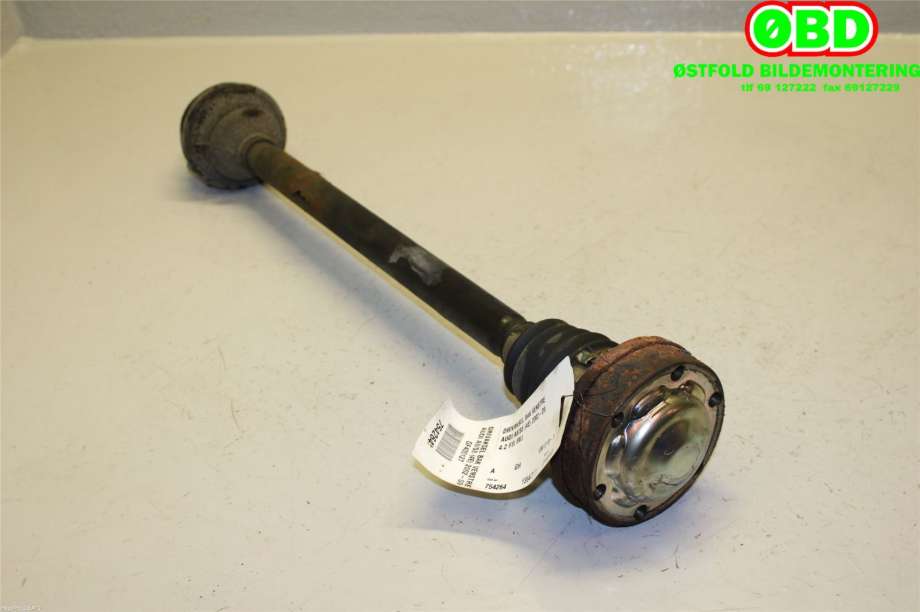 Drivaksel venstre bak til Audi A8 2003-2010 (Type II) (AUDI|4E0 501 203 E|4E0 501 203 EX|)