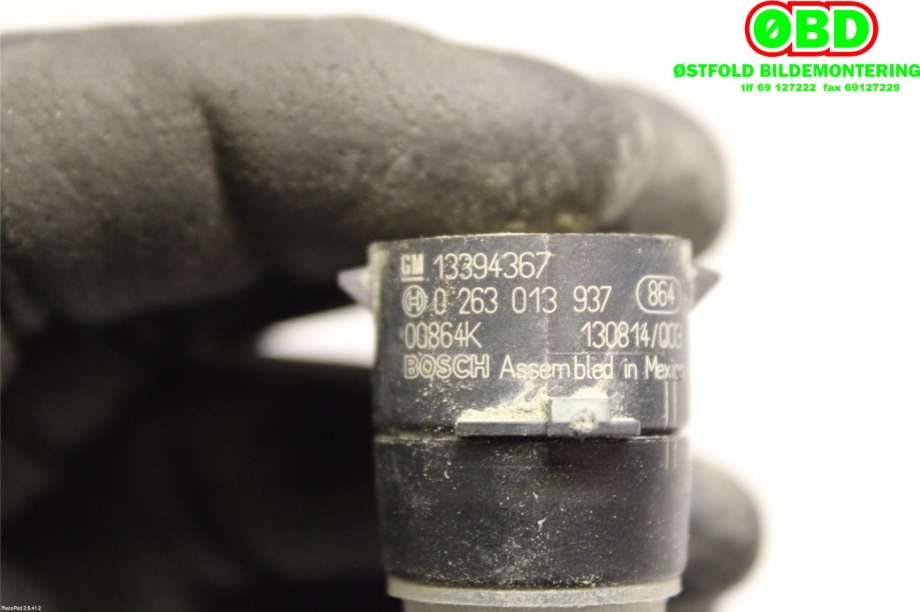 Parkeringssensor bak til Opel Astra J 2010-2015  (OPEL|93191445|12 35 281|13394367)