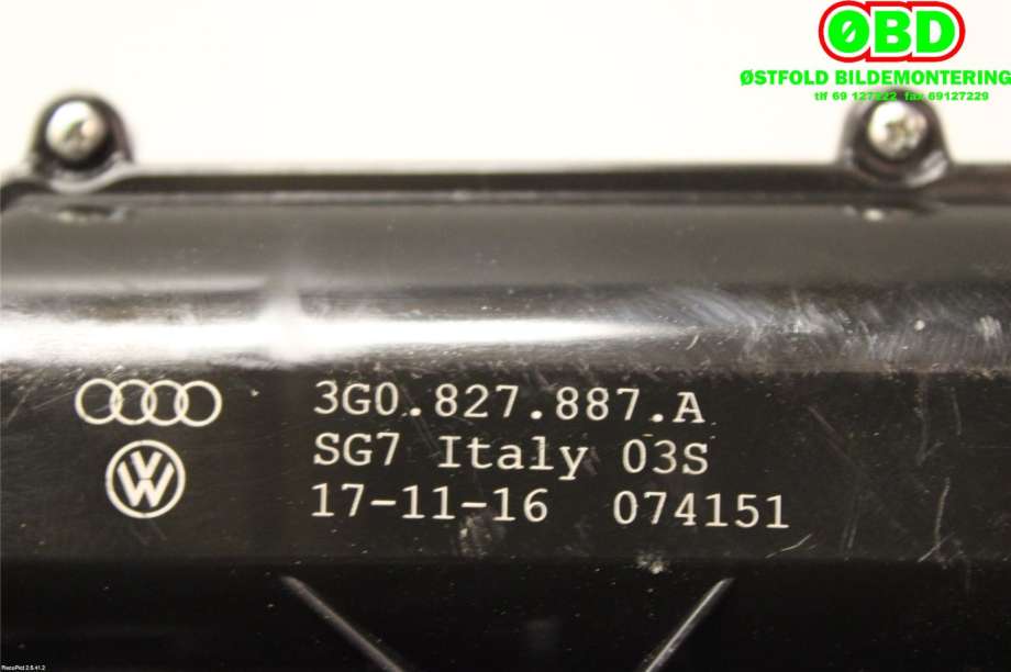 Baklukeåpner motor til VW Passat 2015-2019 (Fase 1) (B8) (B8) (VOLKSWAGEN|3G0 827 887 B||3G0827887A)