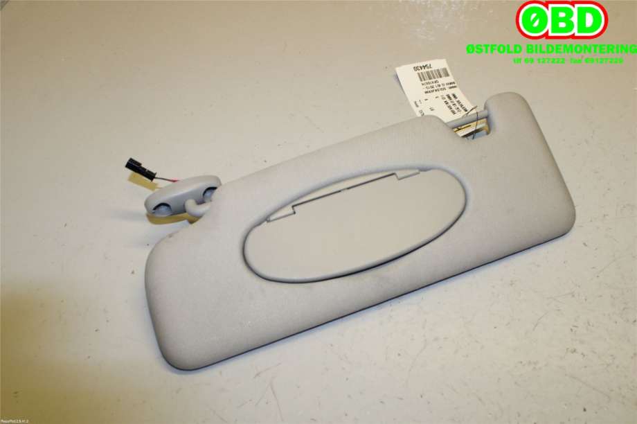 Solskjerm til BMW i3 2013-2022  (BMW|51167305471|)