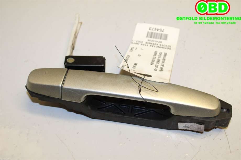 Dørhåndtak utv høyre til Toyota Avensis 2003-2008 (Type II) (TOYOTA|)