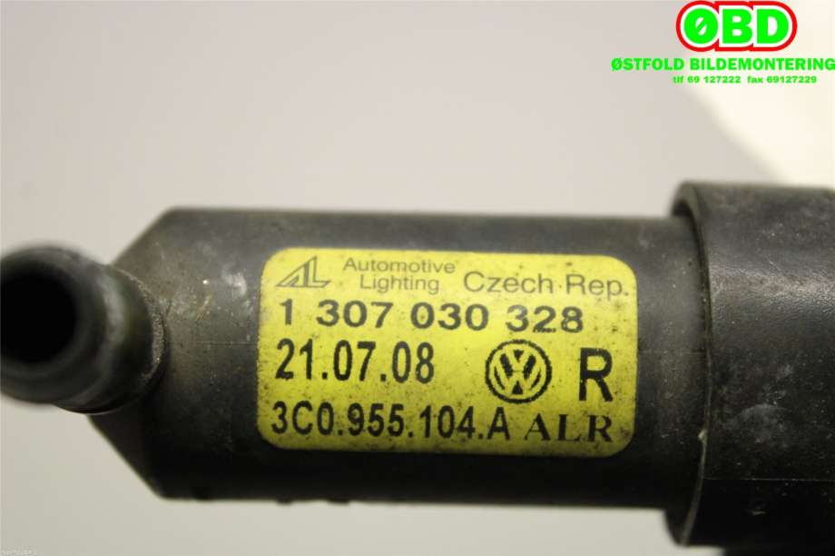 Lyktespylerdyse til VW Passat 2005-2010 (B6) (B6) (VOLKSWAGEN|3C0 955 104 A|1307030328|3C0955104A)