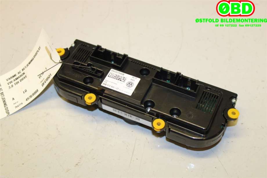 Varmeapparat betjening til VW Amarok 2016-2022 (Type I, Fase 2)  (VOLKSWAGEN|2H6 907 040 B||2H6907040B)