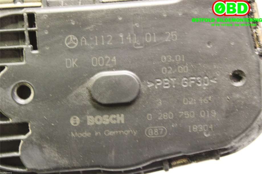 Spjeldhus til Mercedes ML 1997-2005 (W163) (W163) (MERCEDES|A 112 141 01 25||1121410125)