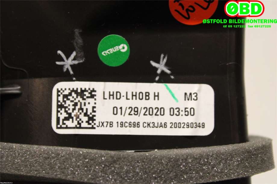 Diverse deler til Ford Kuga 2019-->> (Type III) (FORD|2425751||JX7B19C696CK3JA6)