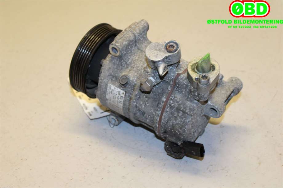 Aircondition kompressor til VW Polo 2014-2017 (Type V, Fase 2)  (VOLKSWAGEN|5Q0 820 803 F|5Q0 820 803 K|5Q0820803E)