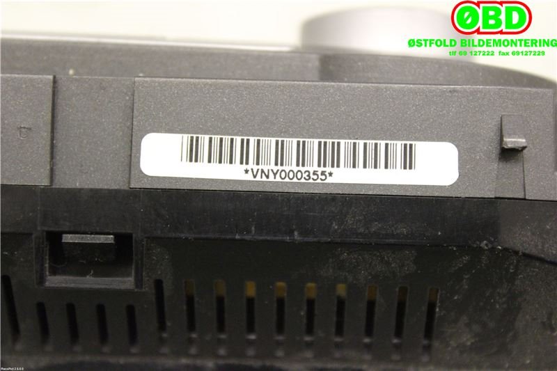 Varmeapparat betjening til Ford Focus 2004-2007 (Type II, Fase 1)  (FORD|1698890||7M5T18C612AD)