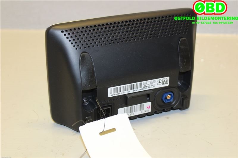 Instrument kjørecomputer til Mercedes A-Klasse 2012-2018 (W176) (W176) (MERCEDES|A 246 900 12 06||2469001203)