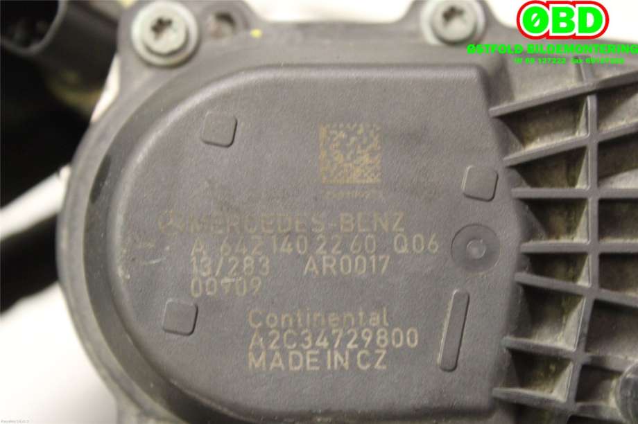 EGR-ventil til Mercedes S-Klasse 2013-2020 (W222) (W222) (MERCEDES|A 642 140 22 60||6421402260)