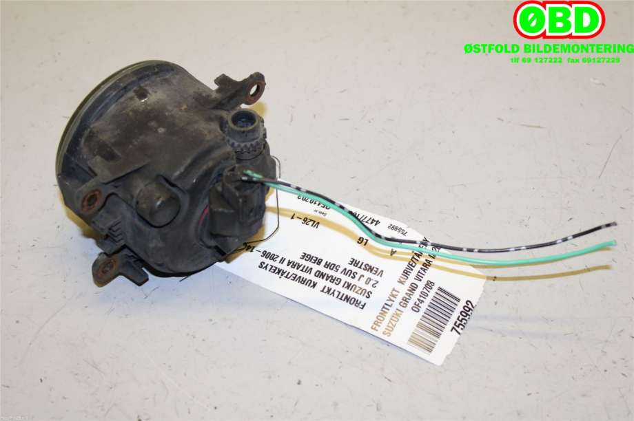 Tåkelykt høyre foran til Suzuki Grand Vitara 2005-2015 (Type III)  (SUZUKI|35500-63J02|35500-63J04|)