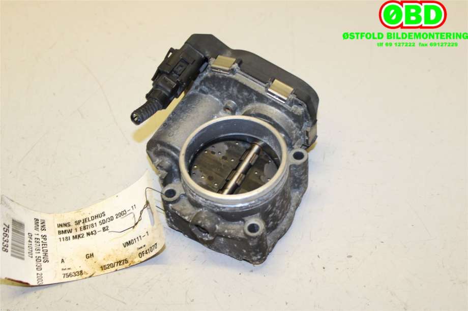 Spjeldhus til BMW 1-Serie 2004-2011 (E81/E82/E87/E88) (E81/E82/E87/E88) (BMW|13 54 7 561 066||13547561066)