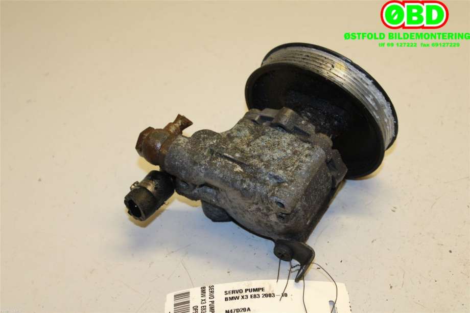 Servo pumpe mekanisk til BMW X3 2003-2006 (Fase 1) (E83) (E83)