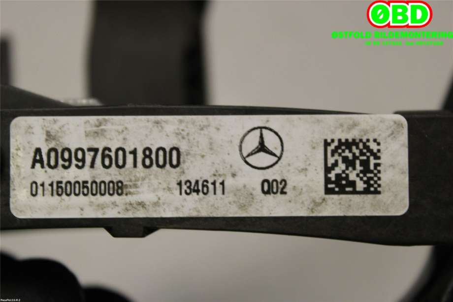 Dørhåndtak utv høyre bak til Mercedes S-Klasse 2013-2020 (W222) (W222) (MERCEDES|A 099 760 54 01|A 099 760 18 00|0997601800)
