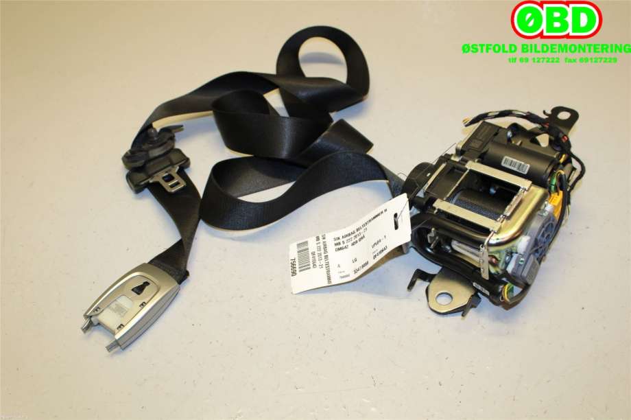 Airbag beltestrammer til Mercedes S-Klasse, 2013-2020 (W222) (W222) (MERCEDES|A 222 860 38 00)