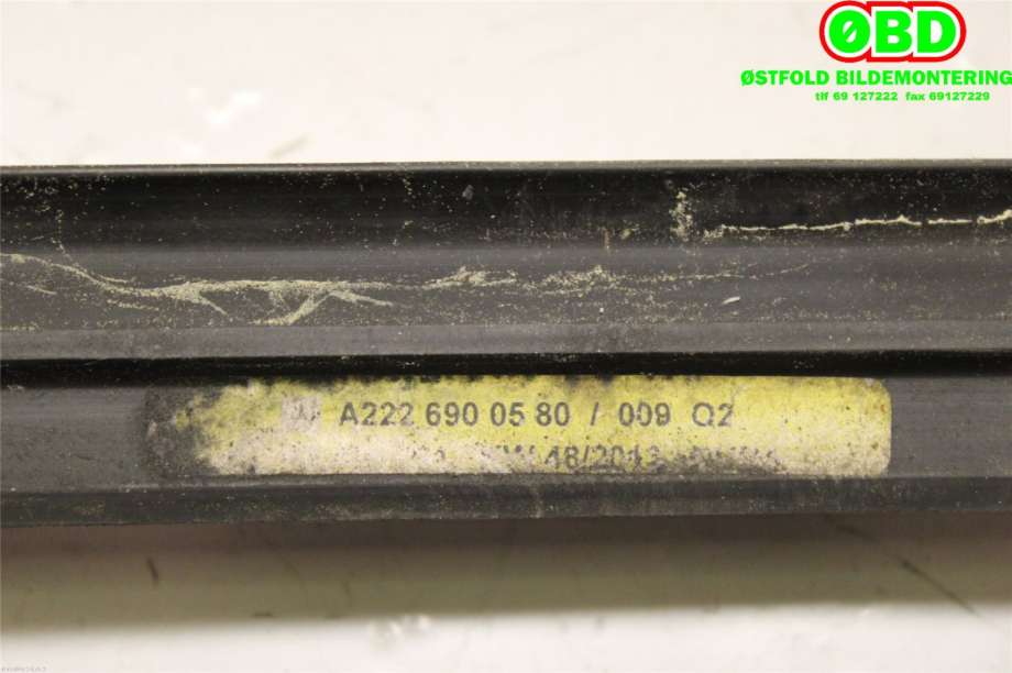 Diverse deler til Mercedes S-Klasse 2013-2020 (W222) (W222) (MERCEDES|A 222 690 05 80|A 222 690 41 06|2226900580)