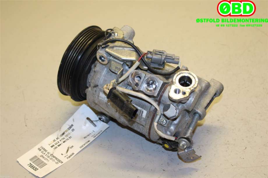 Aircondition kompressor til Mercedes GLA 2014-2020 (X156) (X156) (MERCEDES|A 000 830 35 02||4472501670)