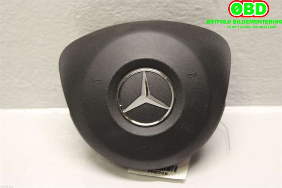 Airbag rattpute til Mercedes GLA 2014-2020 (X156) (X156) (MERCEDES|A 000 860 10 00||0008601000)