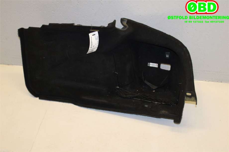 Bagasjerom teppe/gulvplate til Mercedes S-Klasse, 2013-2020 (W222) (W222) (MERCEDES|A 222 690 08 41)