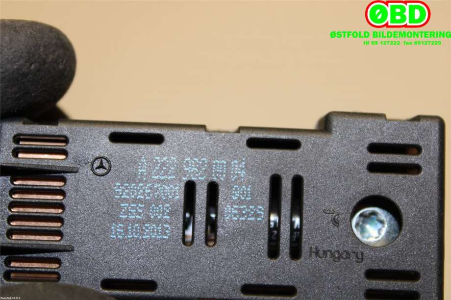 Antenne forsterker til Mercedes S-Klasse 2013-2020 (W222) (W222) (MERCEDES|A 222 982 00 04||2229820004)