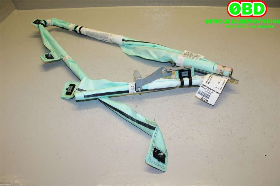 Airbag gardin venstre til Mercedes S-Klasse, 2013-2020 (W222) (W222) (MERCEDES|A 222 860 18 02)
