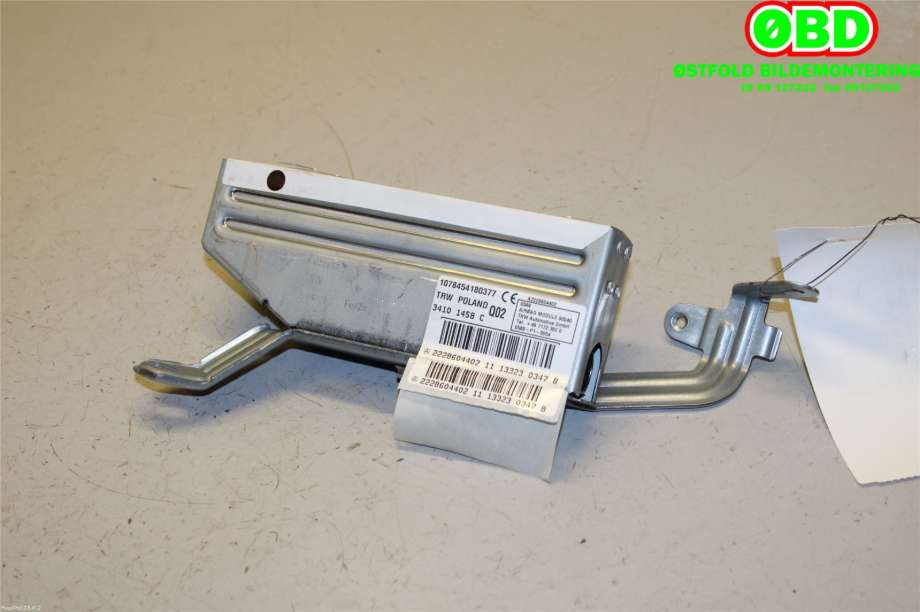 Airbag sidepute høyre til Mercedes S-Klasse 2013-2020 (W222) (W222) (MERCEDES|A 222 860 44 02||2228604402)