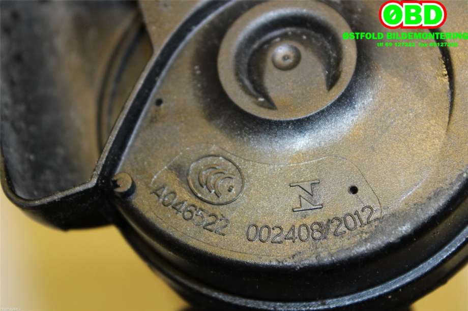 Horn/signalhorn til Audi A3 2012-2016 (Type III, Fase 1)  (AUDI|8V0951210||5Q0951223A)