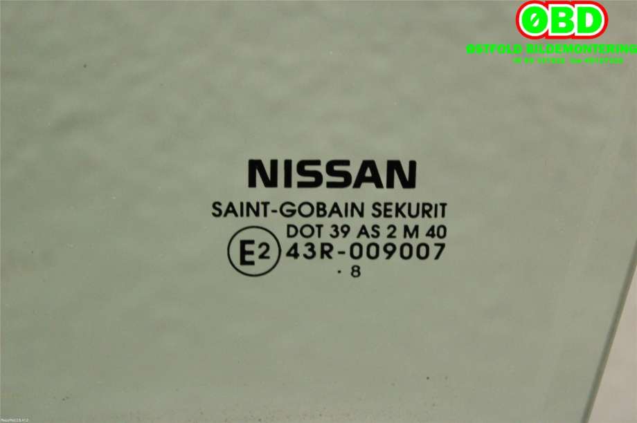Siderute venstre foran til Nissan Leaf 2018-->> (Type II)  (803013NL0A|)