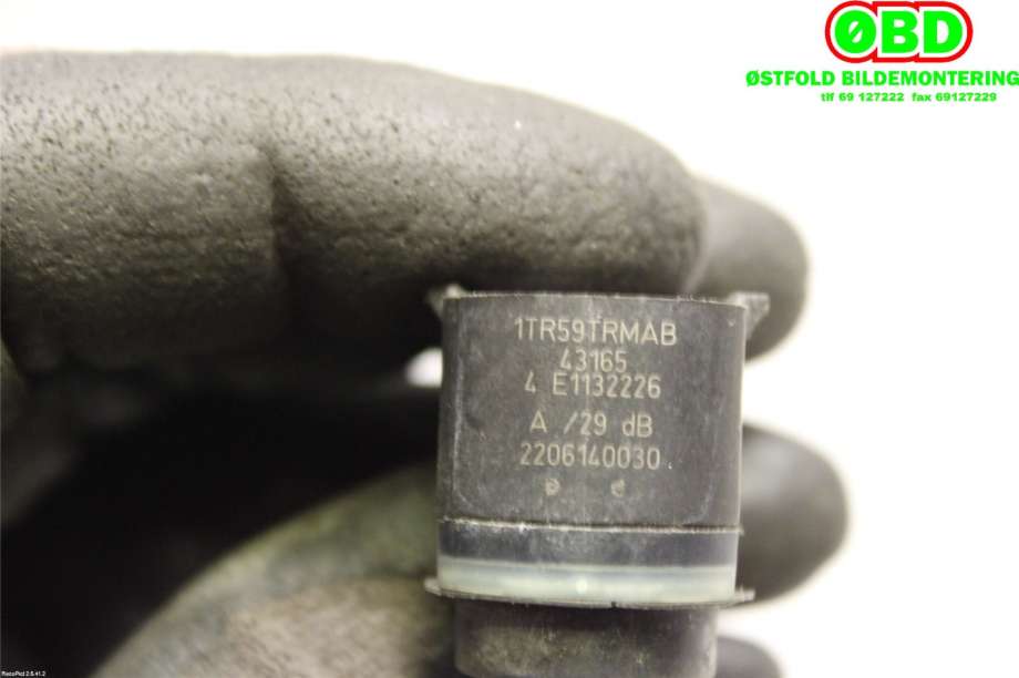 Parkeringssensor bak til Fiat 500 2008-2020  (FIAT||1TR59TRMAB)