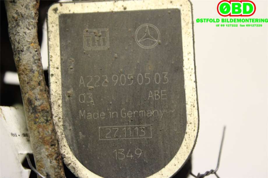 Sensor nivå til Mercedes S-Klasse 2013-2020 (W222) (W222) (MERCEDES|A 222 905 05 03||2229050503)