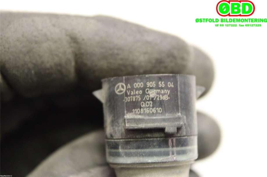 Parkeringssensor bak til Mercedes S-Klasse 2013-2020 (W222) (W222) (MERCEDES|A 000 905 55 04||0009055504)