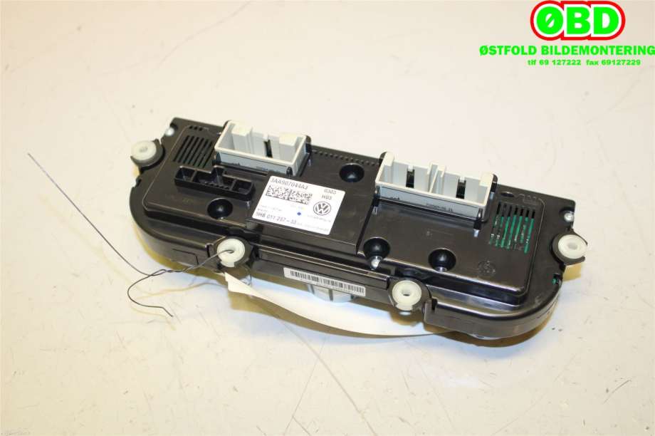 Varmeapparat betjening til VW Passat 2011-2015 (B7) (B7) (VOLKSWAGEN|3AA 907 044 BD||3AA907044AJ)