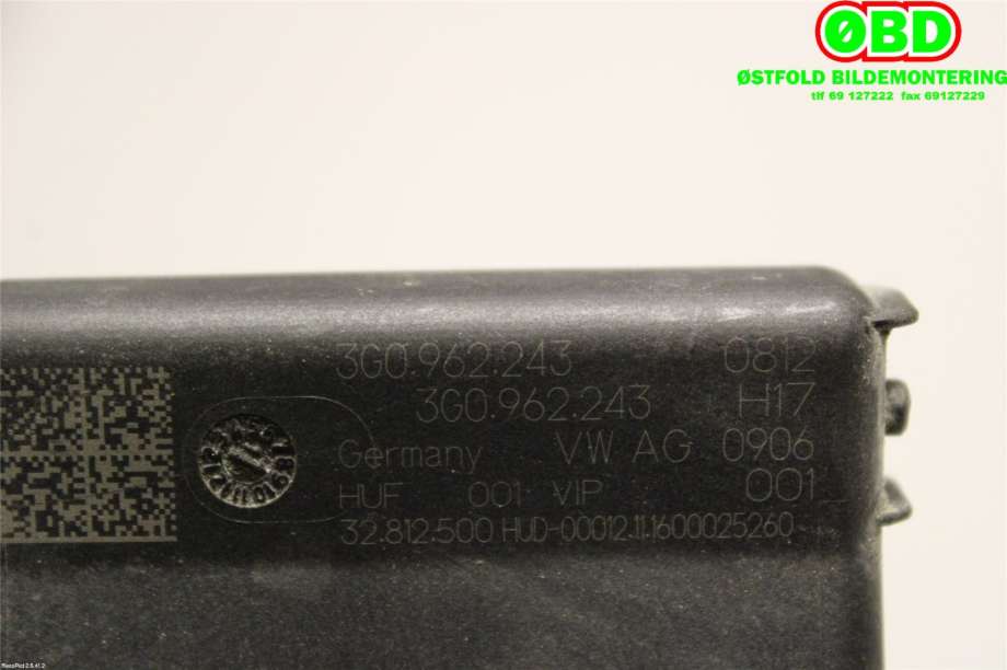 Baklukeåpner motor til VW Passat 2015-2019 (Fase 1) (B8) (B8) (VOLKSWAGEN|3G0 962 243 C||3G0962243)