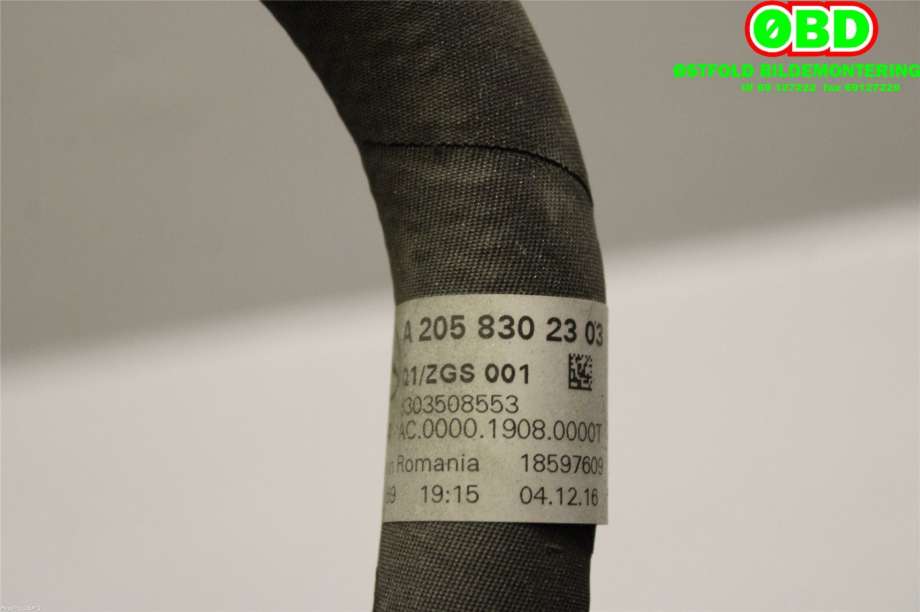 Aircondition rør til Mercedes E-Klasse 2016-2023 (W213) (W213) (MERCEDES|A 205 830 23 03||2058302303)