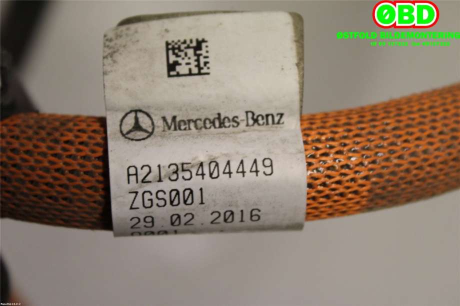Ledningsnett til Mercedes E-Klasse 2016-2023 (W213) (W213) (MERCEDES|A 213 540 44 49||2135404449)
