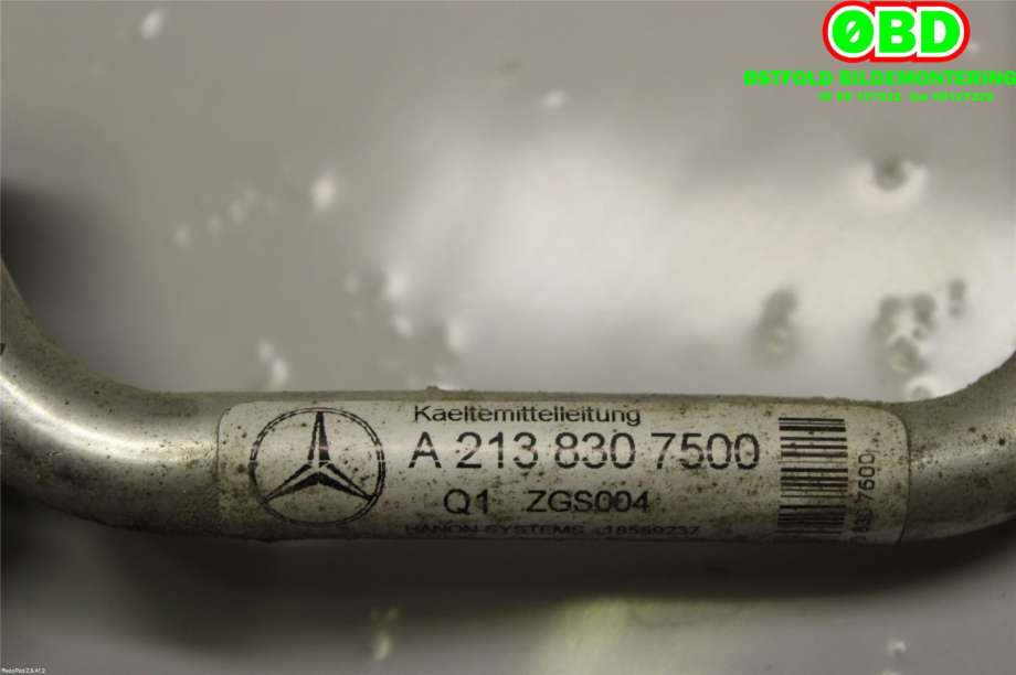 Aircondition rør til Mercedes E-Klasse 2016-2023 (W213) (W213) (MERCEDES|A 213 830 75 00||2138307500)