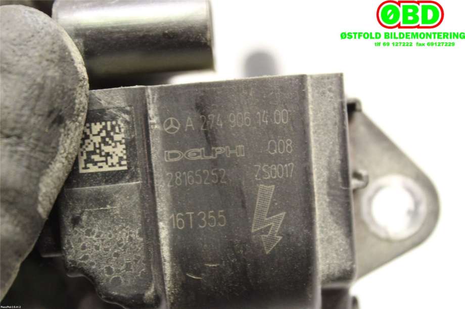 Coil elektronisk til Mercedes E-Klasse 2016-2023 (W213) (W213) (MERCEDES|A 274 906 14 00|A 274 906 50 00|2749061400)
