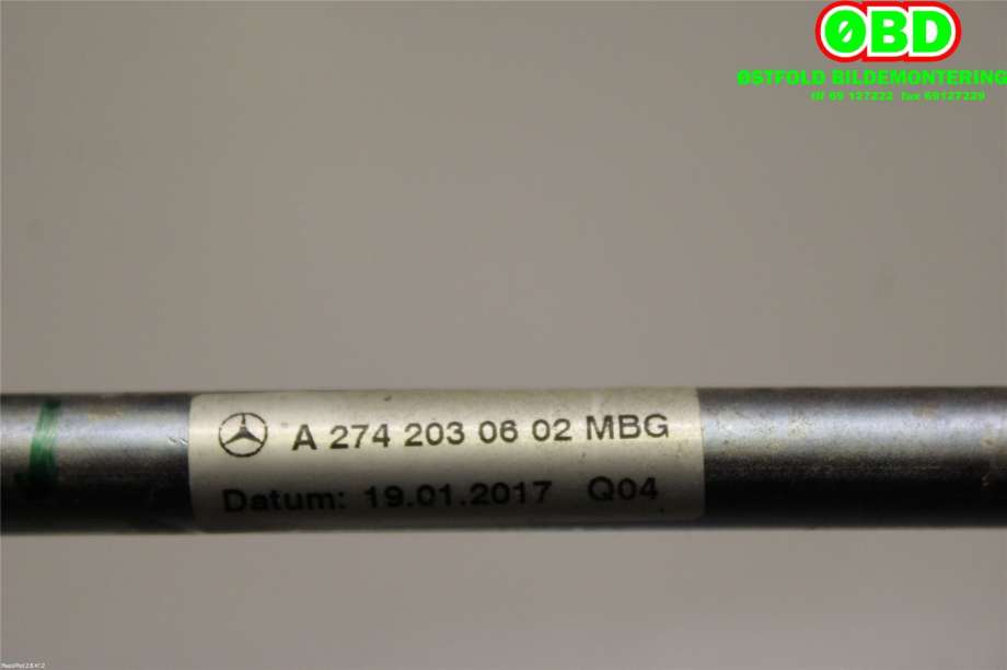 Diverse deler til Mercedes E-Klasse 2016-2023 (W213) (W213) (MERCEDES|A 274 203 06 02||2742030602)