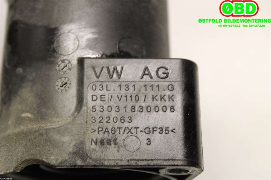 Turbo rør til Audi A5 2007-2016 (Type I) (AUDI|8K0145738T|8K0145738AH|)