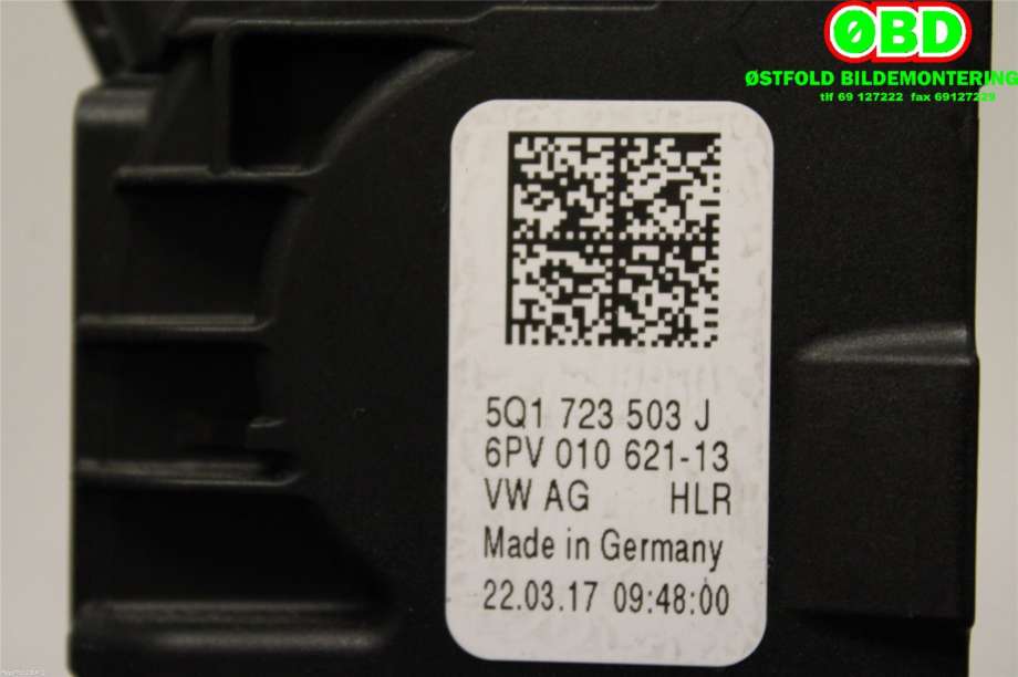 Pedal gass til Škoda Kodiaq 2017-->>  (SKODA|5Q1 723 503 J|5Q1 723 503 L|5Q1723503J)