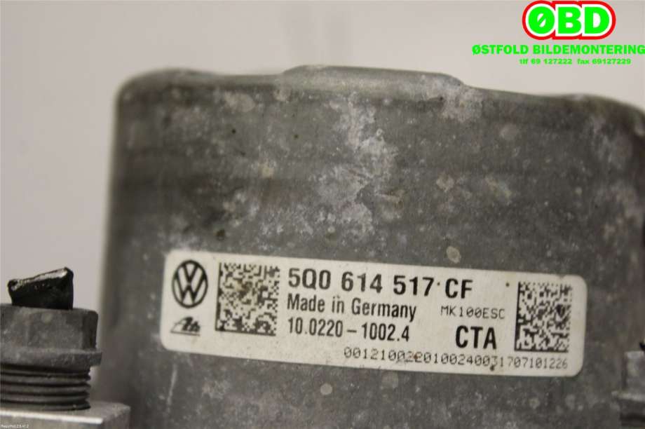 ABS sentral til VW Tiguan 2016-2020 (Type II, Fase 1) (VOLKSWAGEN|5Q0 614 517 CF||5Q0614517CF)
