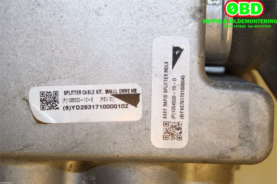 Kabel høy volt (HV) hybrid til Tesla Model X 2016-->>  (105450010D|)