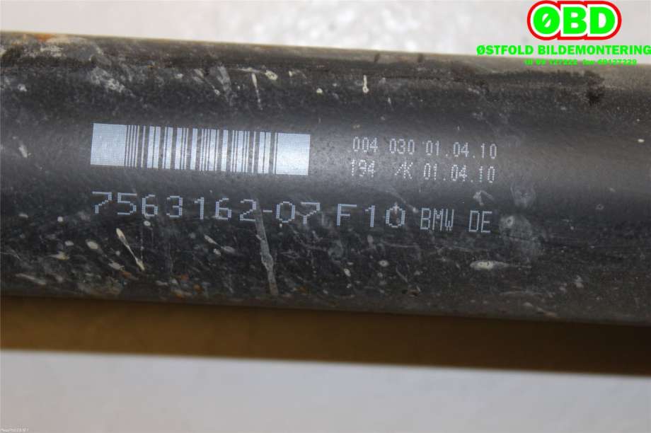 Mellomaksel til BMW 5-Serie 2010-2017 (F10/F11) (F10/F11) (BMW|26 10 7 614 687||7563162)