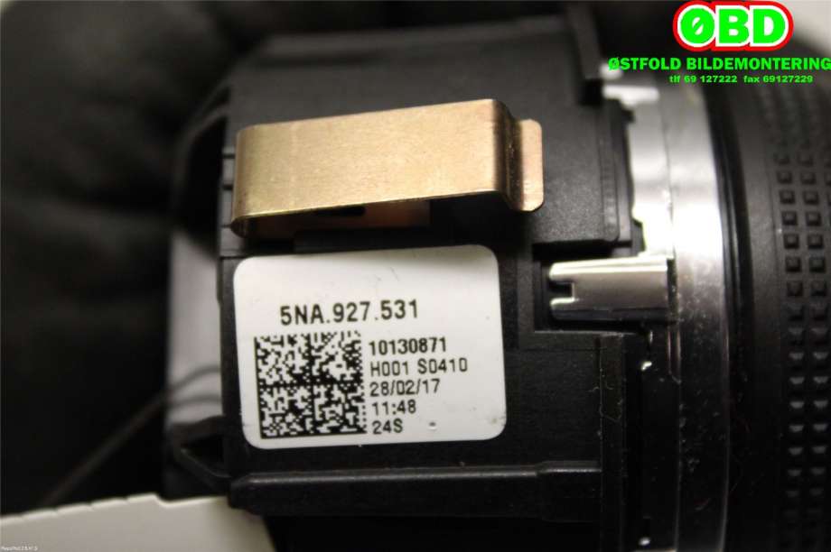 Bryter diverse til VW Tiguan 2016-2020 (Type II, Fase 1) (VOLKSWAGEN|5NA 927 531||5NA927531)