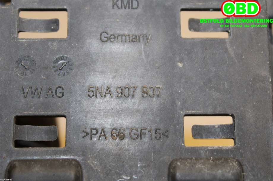 Sensor radar til VW Tiguan 2016-2020 (Type II, Fase 1) (VOLKSWAGEN|5NA 907 907||5NA907907)