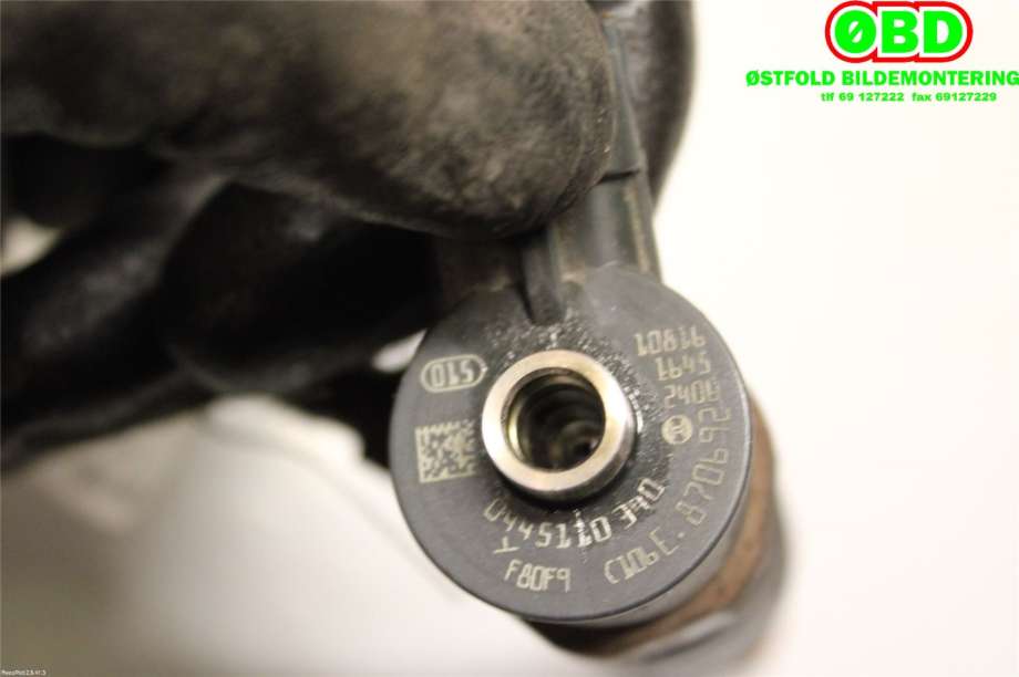 Dyse innsprøyting diesel til Ford Fiesta 2008-2012 (Type VI, Fase 1)  (FORD|1696927|0445110340|)