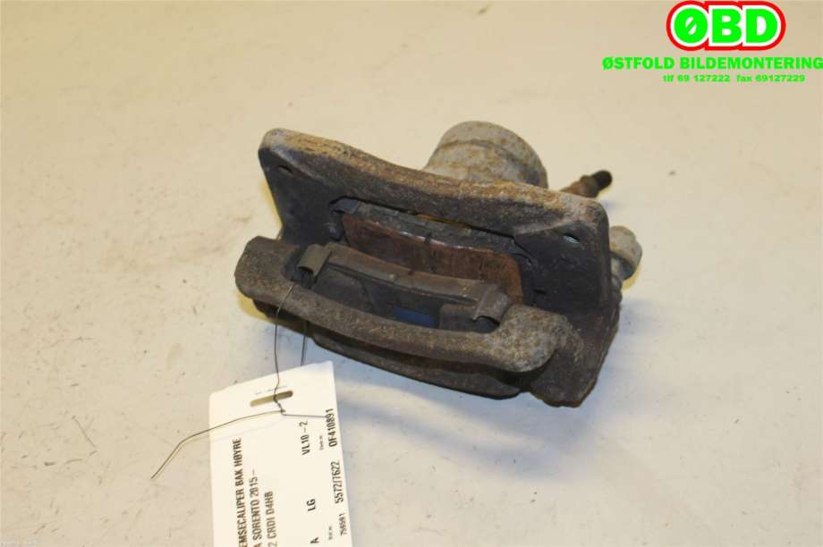 Bremsecaliper høyre bak til Kia Sorento 2016-->> Type III (KIA|58311C5A70|)