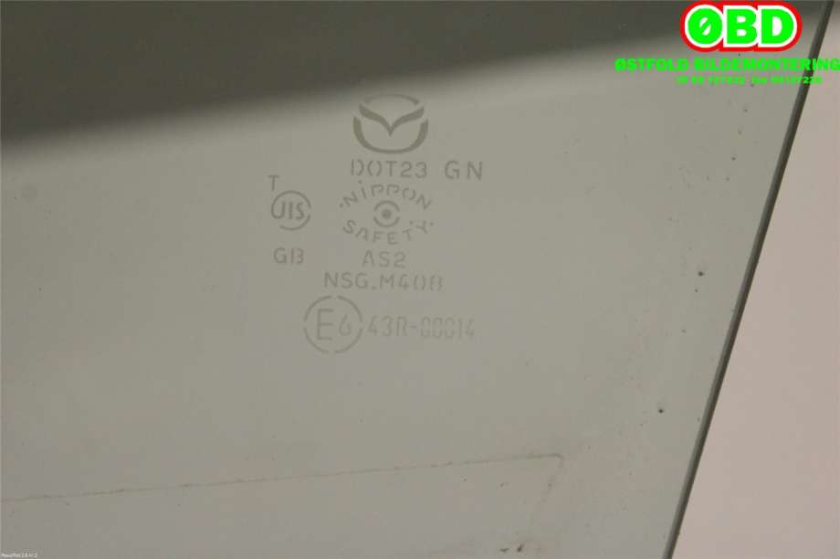 Siderute venstre foran til Mazda CX-3 2015-2022  (MAZDA|DB2W59510|)