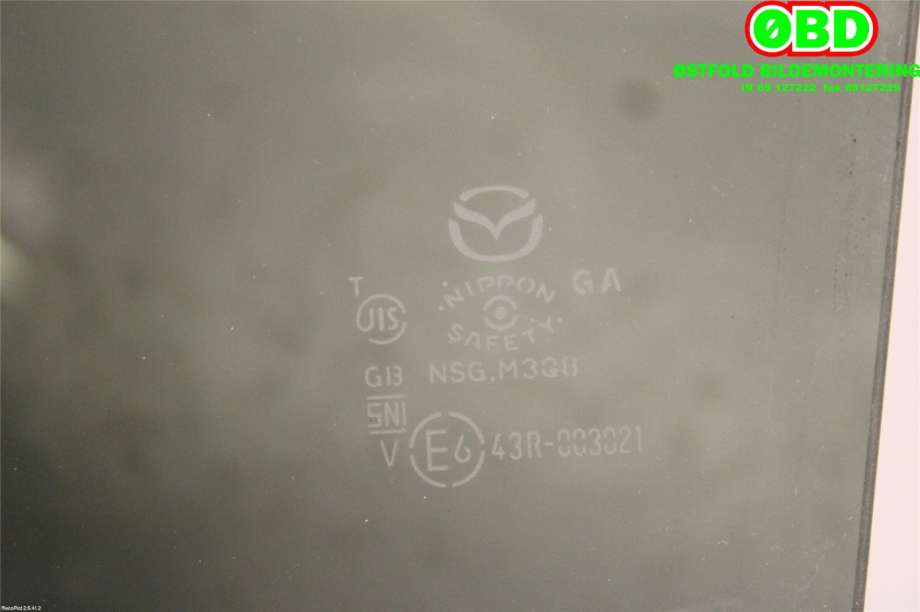 Siderute venstre bak til Mazda CX-3 2015-2022 (MAZDA|D10E73510|)