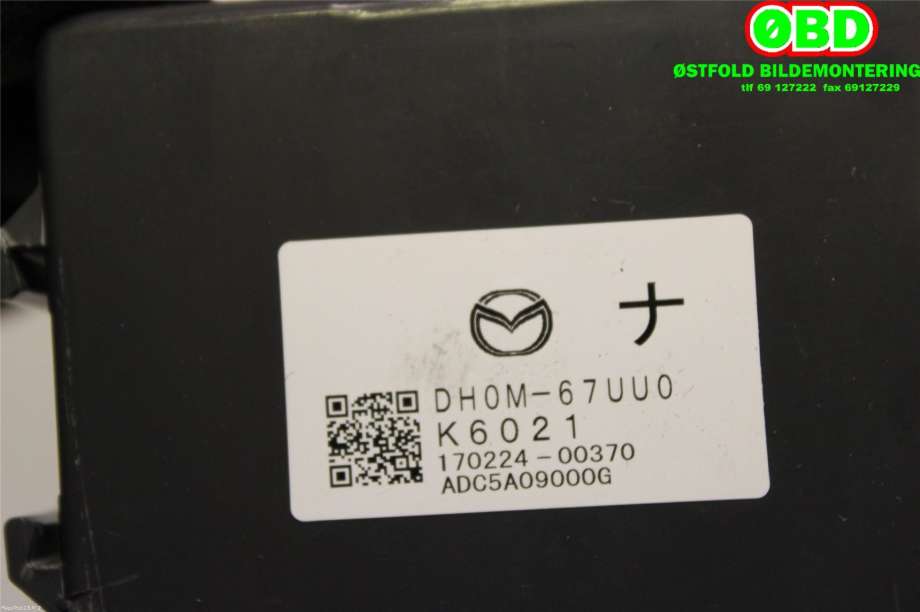 Styreenhet parkering til Mazda CX-3 2015-2022  (MAZDA|DH0M67UU0|)